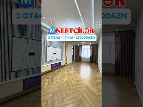 Ⓜ️Neftçilər m/s, 3otaq,141kv Full təmir.0704476999