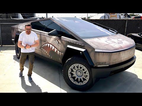 Salomondrin's Cybertruck Pickup: Unplugged Performance's Custom Masterpiece