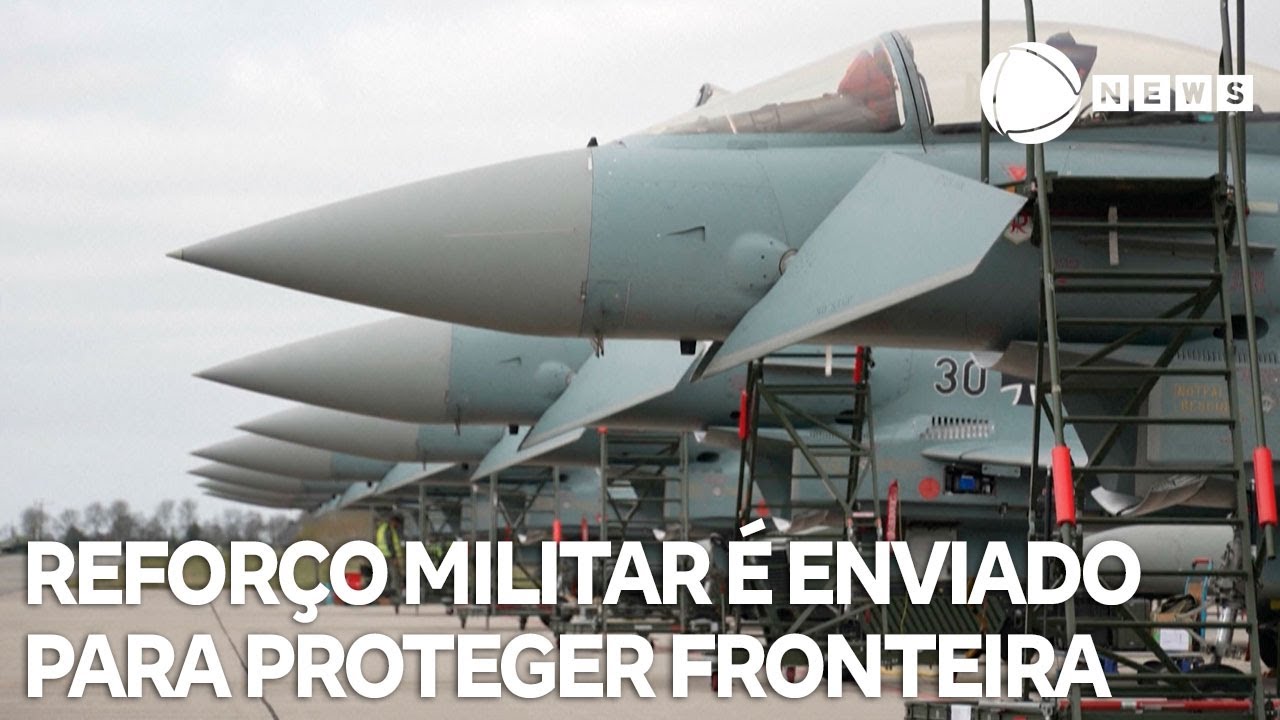 Países enviam reforço militar para proteger fronteira da Polônia