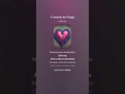 Corazón de Fuego Videitos de sofia #cancion