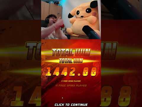 1800X WIN ON FIST OF DESTRUCTION!!! #slot #slotscasinogames #casinogame #bigwin #casino