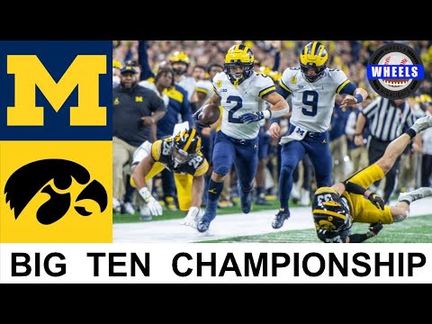 #2 Michigan vs #13 Iowa Highlights | Big 10 Championship Game | 2021 College Football Highlights