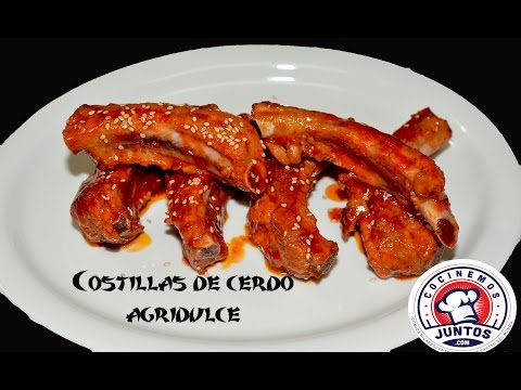 Costillas de cerdo agridulce   - UCIRNADSE7zTt6_MshDlnZSA