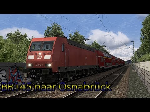 Met de BR145 naar Osnabrück | Nieuwe Route | Train Simulator 2019