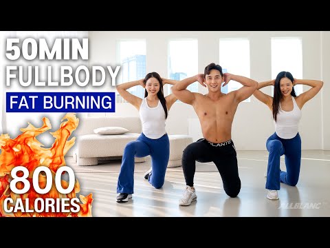 (땀폭발💦) 무조건 살 빠지는 50분 전신 운동! | 50MIN FAT BURNING FULLBODY WORKOUT 🔥 @shaketwins