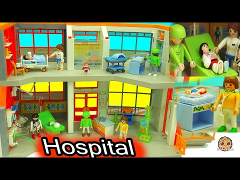 Doctors At Children's Medical Hospital Playmobil Video - Cookie Swirl C - UCelMeixAOTs2OQAAi9wU8-g