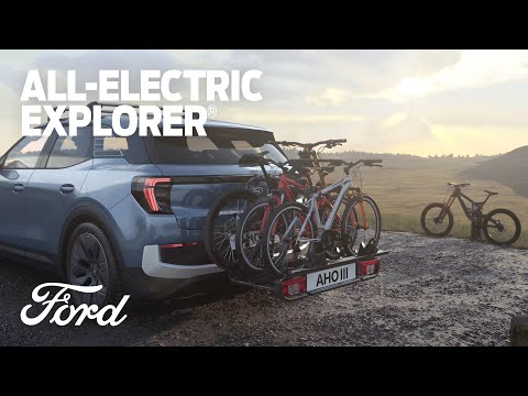 Der neue vollelektrische Explorer®  Biking Zubehör | Ford Austria