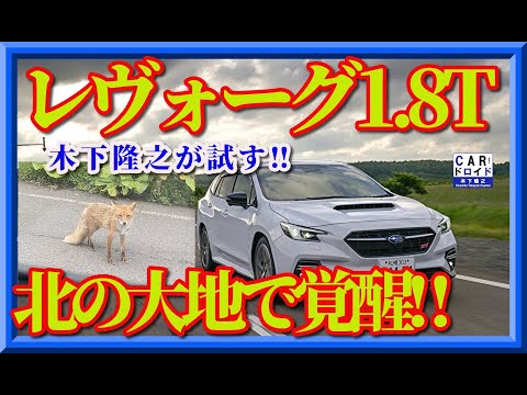 【北海道×スバルレヴォーグ】1.8ターボの実力、広大な道、どこまでも続く地平線。その旅で木下隆之が見たのは・・。レヴォーグの底力と走りことの本当の楽しさだった。
