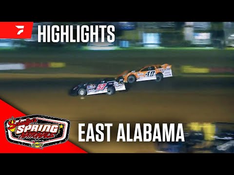 Incredible Final Laps | 2024 Spring Nationals at East Alabama Motor Speedway - dirt track racing video image