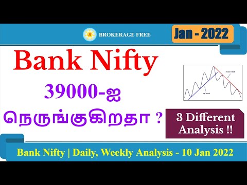 Bank Nifty 39000-ஐ நெருங்குகிறதா ? Intraday, Weekly Prediction !! | 10-Jan- 2022