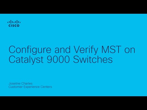 Configure and Verify MST on Catalyst 9000 Switches