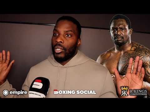 “I F**KING DON’T LIKE THAT GUY” Lawrence Okolie RAW On Dillian Whyte