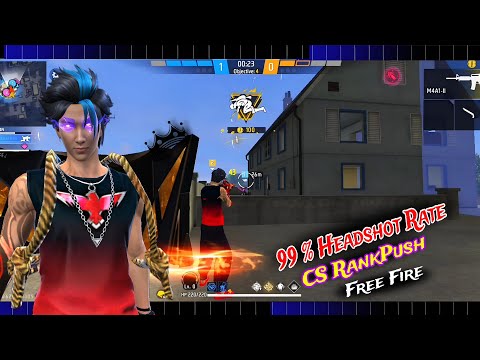 99% Headshot Rate Cs RankPush -Garena Free Fire