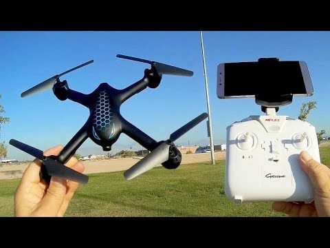 MJX X708P Optical Flow Strong WiFi FPV Drone Flight Test Review - UC90A4JdsSoFm1Okfu0DHTuQ