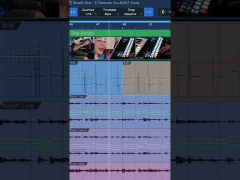 Replacing vs Overlapping Editing Events in Studio One | PreSonus