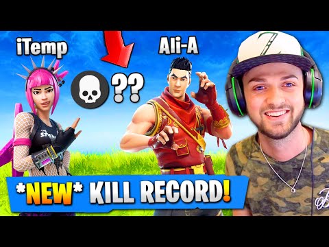 OUR MOST KILLS *EVER* in Fortnite: Battle Royale! (NEW RECORD) - UCYVinkwSX7szARULgYpvhLw