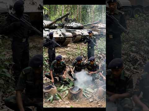 😱Jungle Me Indian Army👀 Cooking tyari | Cobra Commandos Security | Realistic Cinematic Army #shorts