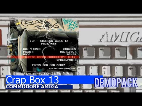 Commodore Amiga -=Crap Box 13=- demopack #Saberman / IndieRetroNews