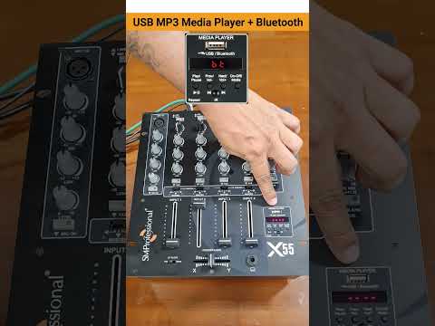 X 55 - 5 Ch. #DJ Mixer Demo