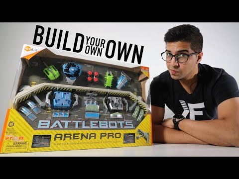 UNBOXING & LETS PLAY - BATTLEBOTS ARENA PRO (BUILD YOUR OWN) -  by HEXBUG - FULL REVIEW! - UCkV78IABdS4zD1eVgUpCmaw