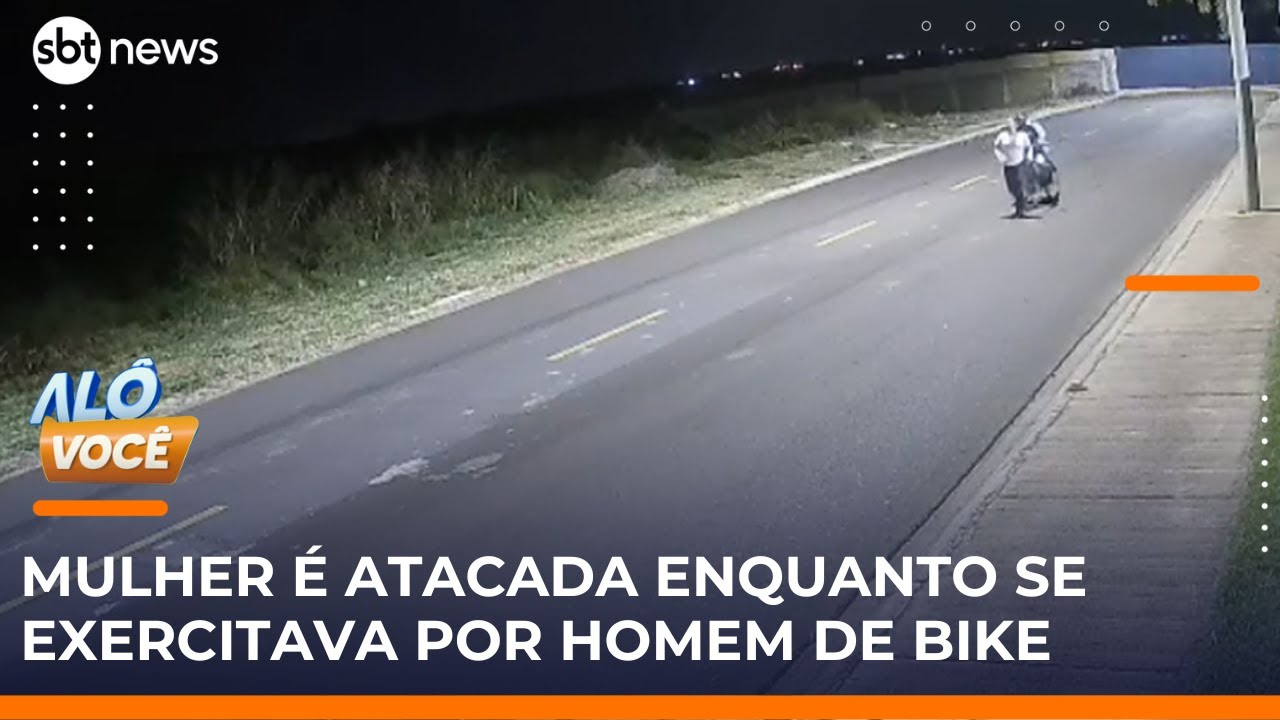 Tarado da bike persegue mulher e esperar ficar sozinha para atacá la em Araçatuba SP | AloVoce