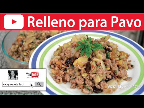 RELLENO PARA PAVO | Vicky Receta Facil - UCewhO42h_TIKZdntpI-v39g