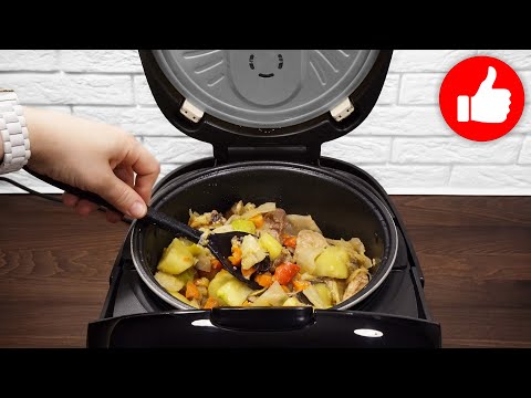 Просто и Быстро! Без труда! Овощное рагу с мясом на ужин в мультиварке