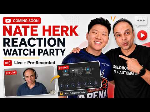 Nate Herk Reaction Watch Party, n8n No Code Agents, Fable 5, Claude Research Team + MORE!