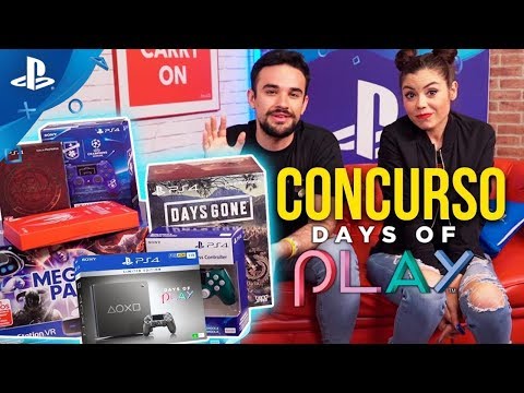 MEGA CONCURSO DAYS OF PLAY | GANA UNA PS4, un súper pack VR y muchos PREMIOS más