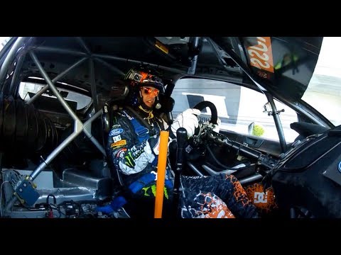 GoPro HD:  Ken Block RallyCross Course Preview - X Games 2012 - UCqhnX4jA0A5paNd1v-zEysw