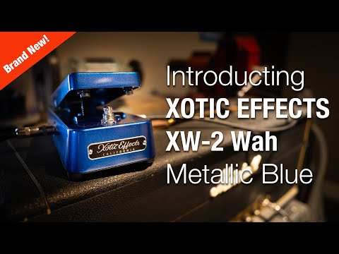 Xotic Effects XW-2 Wah Metallic Blue