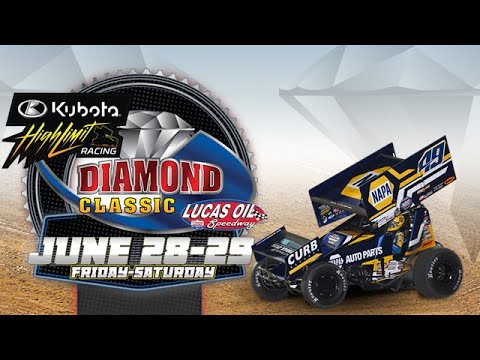 June 28th-29th, 2024:  Inaugural Kubota High Limit Racing Diamond Classic - dirt track racing video image