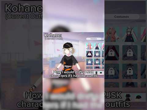 How I would dress PJSK Characters Part 5 (Vivid BAD SQUAD) || Project Sekai / PJSK