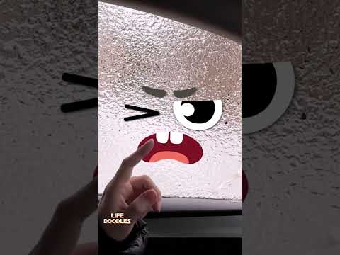 Life Doodles | The glass is frozen 😂 #lifedoodles #shorts #animation