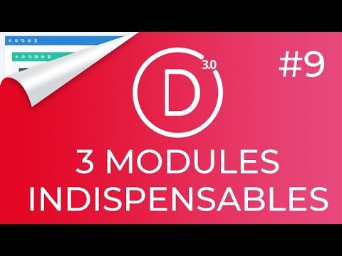 #DIVI 9 - Les 3 modules DIVI indispensables pour créer votre site