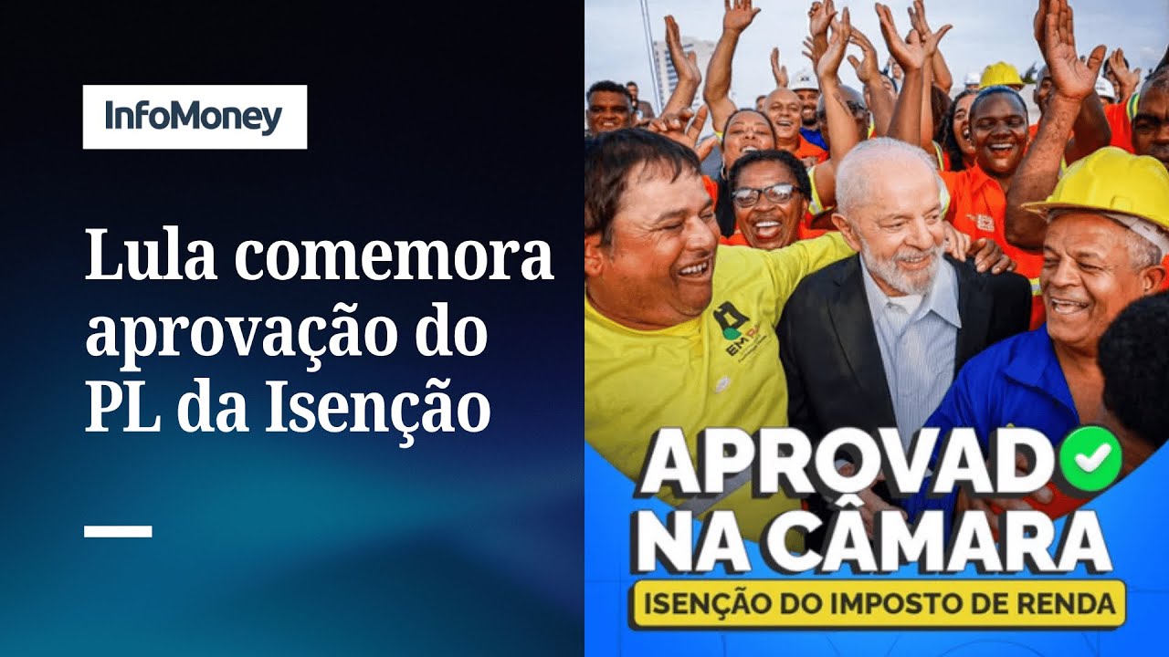 Lula diz que isenção do IR até R$5 mil é passo histórico | InfoMoney News