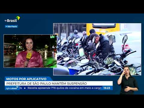 SP mantém suspensão de transporte de passageiros em motos