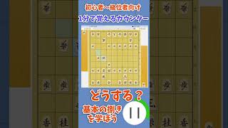 【初心者～級位者向け】気持ちの良いカウンター！  #将棋　#三間飛車　#手筋