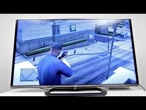 A big TV that's good for gaming? (Sharp 60-inch LC-60LE857U Unboxing & Demo) - UCsTcErHg8oDvUnTzoqsYeNw