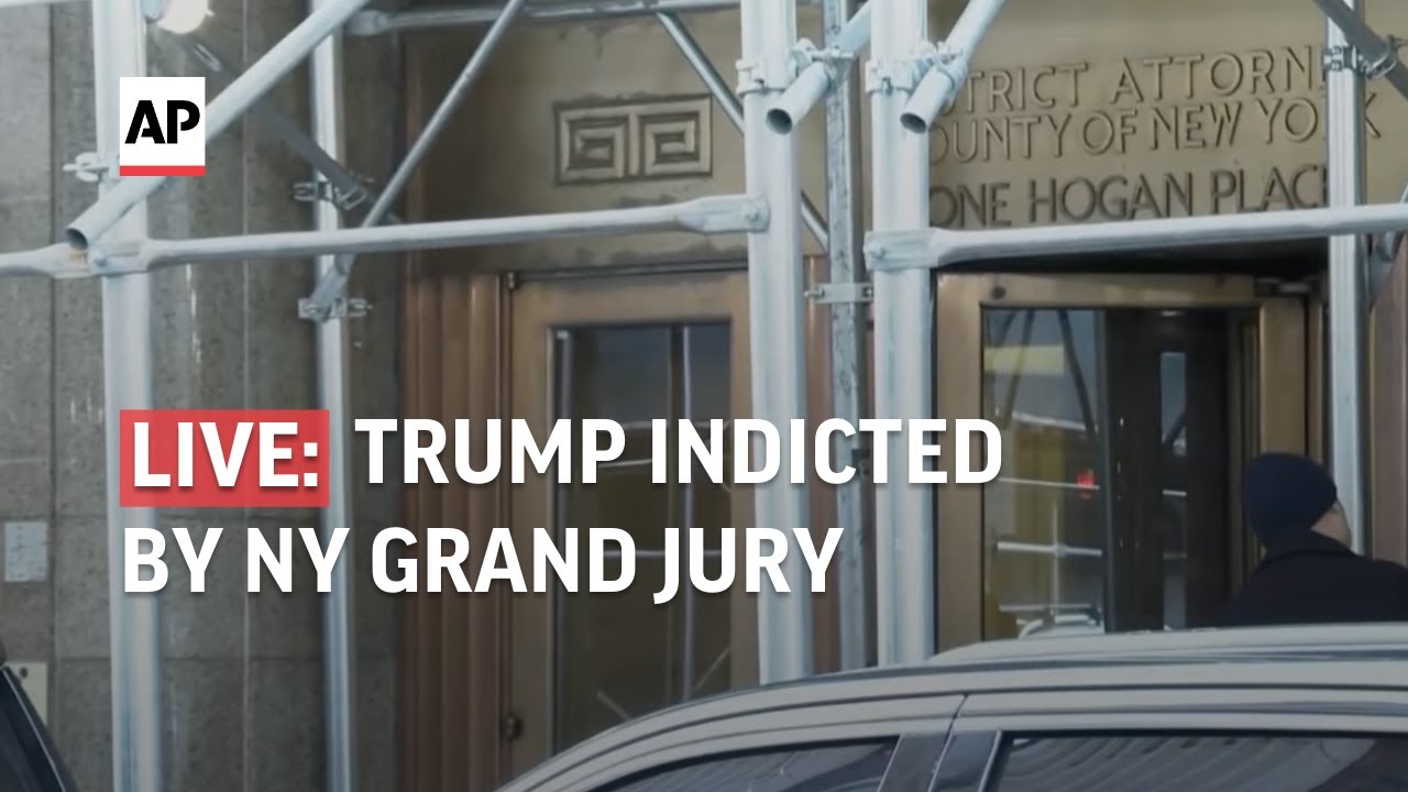Donald Trump indictment: Live outside Trump Tower and NY District Attorney’s office