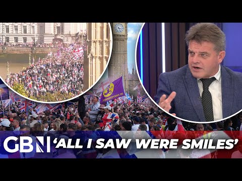 ‘All I saw were smiles’ | Attendee at ‘Unite the Kingdom’ rally dismisses UNFAIR ‘disorder’ claims