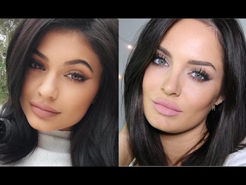 Kylie Jenner Smokey Cat Makeup Tutorial \\ ChloeMorello - UCLFW3EKD2My9swWH4eTLaYw