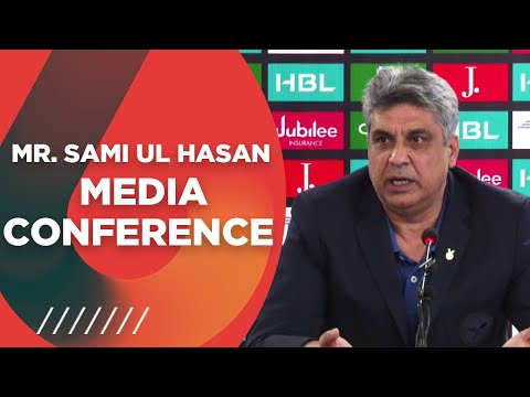 PCB Director Media And Communications Mr Sami ul Hasan Media Conference At The NSK