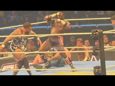 Bronson Reed &amp; Bron Breakker defeat Oba Femi in a dark match on WWE SMACKDOWN