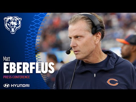 Matt Eberflus on Week 8 loss | Chicago Bears video clip