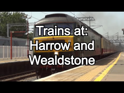 Trains at Harrow and Wealdstone | WCML | 17/06/2022