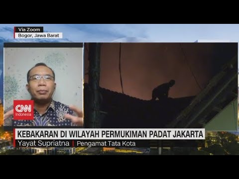 Pengamat Tata Kota: Penduduk Padat, Jakarta Rawan Kebakaran