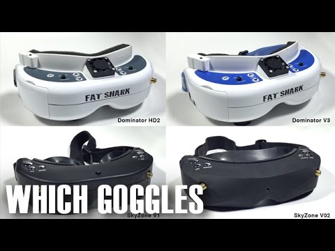 FPV Goggles Overview and thoughts - Fatshark & SkyZone - UCOT48Yf56XBpT5WitpnFVrQ