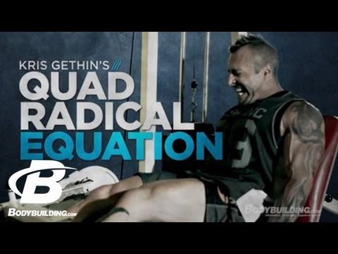 Kris Gethin's Quad Radical Equation Workout - Leg Workout - Bodybuilding.com - UC97k3hlbE-1rVN8y56zyEEA