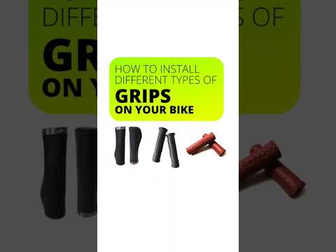 How to instal new grips on your bike #cycling #mtb #stuntrider